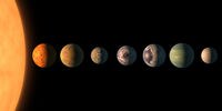 太陽系外には7つの地球サイズ惑星があった