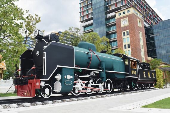 タイに輸出された日本製蒸気機関車