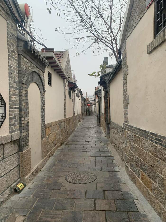 中国・山東省済南市の街並み
