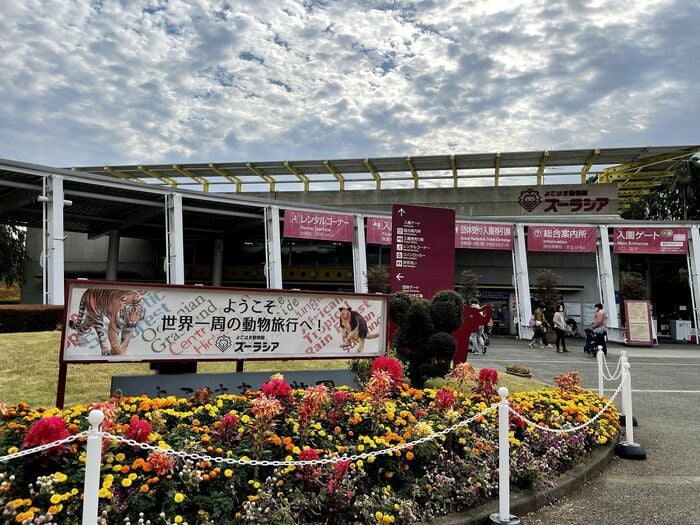 ズーラシアの最寄り駅は鶴ヶ峰駅・三ツ境駅・中山駅だ