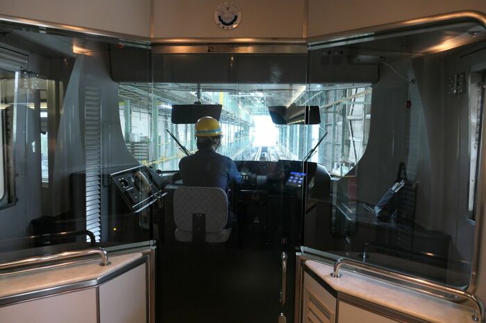 アーバンライナー・ネクストの展望デッキ