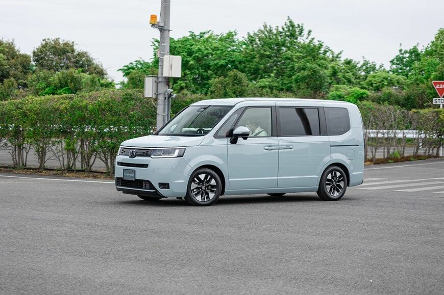 ホンダの新型ステップワゴン（東洋経済オンライン編集部撮影）