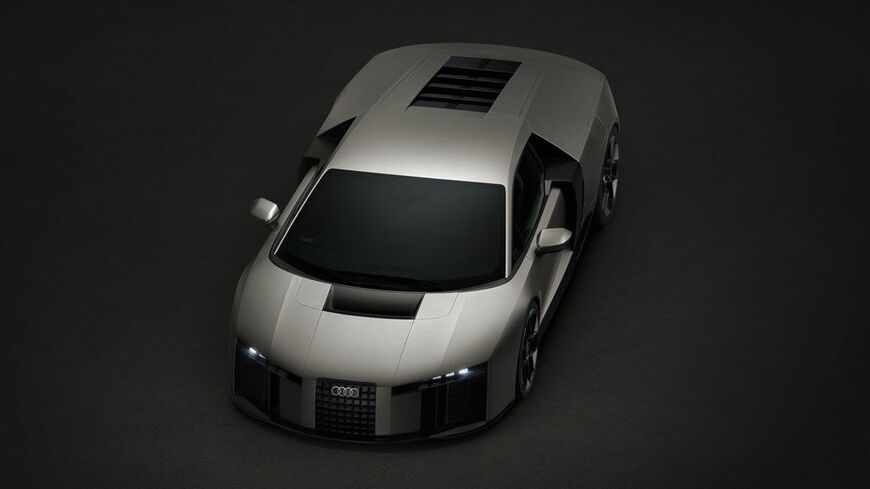アウディが発表した新型スーパースポーツカー「ヌヴォラーリ（Nuvolari）」（写真：AUDI AG）