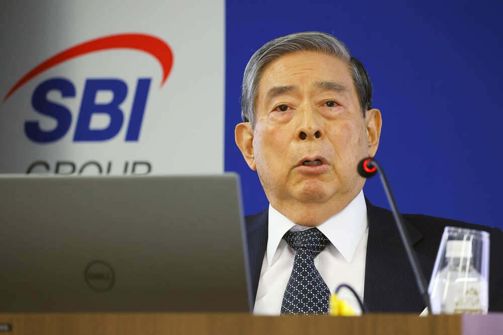 SBIHDの北尾社長