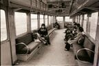南越線の車内