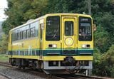 かつてのムーミン列車（編集部撮影）