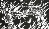 原爆の切り絵