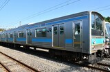 JR西日本の205系は現在、関西本線の平城山駅に隣接する吹田総合車両所奈良支所に所属する（筆者撮影）