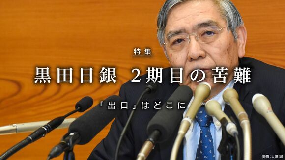 黒田日銀2期目の苦難