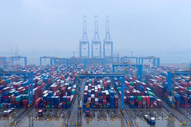 12月中国貿易統計､輸出入とも予想外の減少