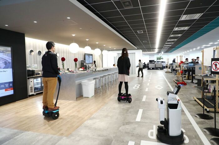 電動モビリティの利用には会社が定める免許が必要