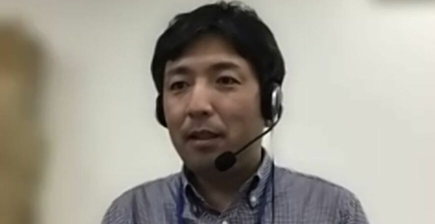 オンライン取材に応じてくれた木更津市産業振興課・島村領一係長（筆者撮影）