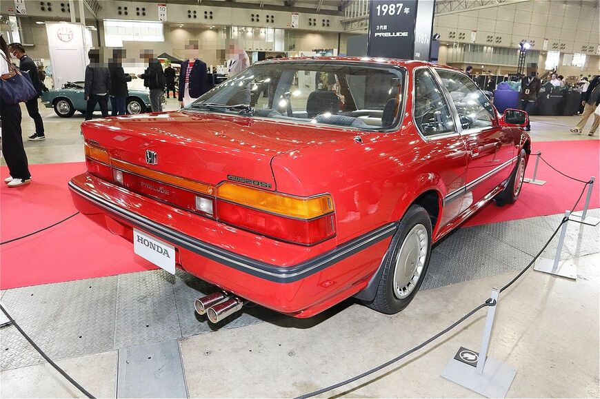 ホンダの3代目「プレリュード」（筆者撮影）