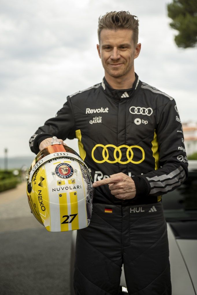 アウディ新型スーパースポーツカー「ヌヴォラーリ（Nuvolari）」発表会の様子（写真：AUDI AG）