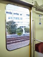 ドアを車内から見たところ