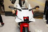 第52回 東京モーターサイクルショーに参考出品されたヤマハ「YZF-R9」（筆者撮影）