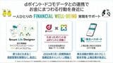 三井住友信託銀行のサービス利用でdポイントが貯まる仕組みも導入する（3社会見のスクリーンショットより）