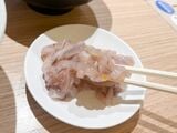 名物のいかの塩辛。いかのワタを使っていないので臭みがない（著者撮影）