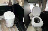 トイファクトリーの新型ポータブルトイレ「クレサナ」（写真：トイファクトリー）