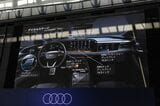 アウディ「A6 e-tron」シリーズおよび発表会の様子（写真：三木 宏章）