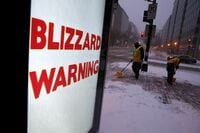 ワシントンも大荒れで最大76センチの積雪も 22日午後から降雪､猛吹雪になる恐れ