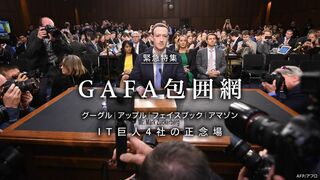 GAFA包囲網 IT巨人4社の正念場