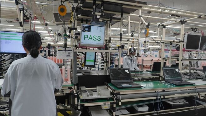 NECPC米沢工場があえて完全自動化しない理由