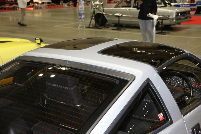 Z31型フェアレディZのTバールーフ(筆者撮影)