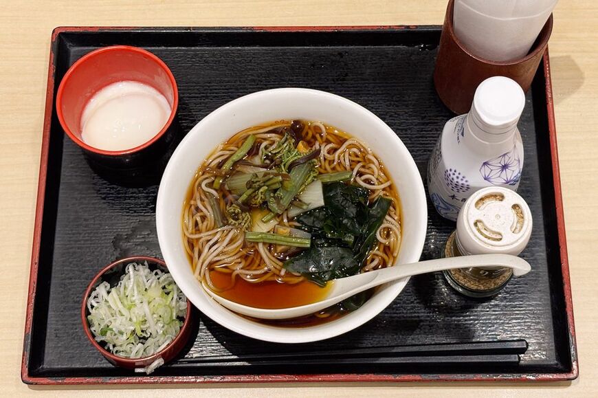 いろり庵きらく 朝食そば