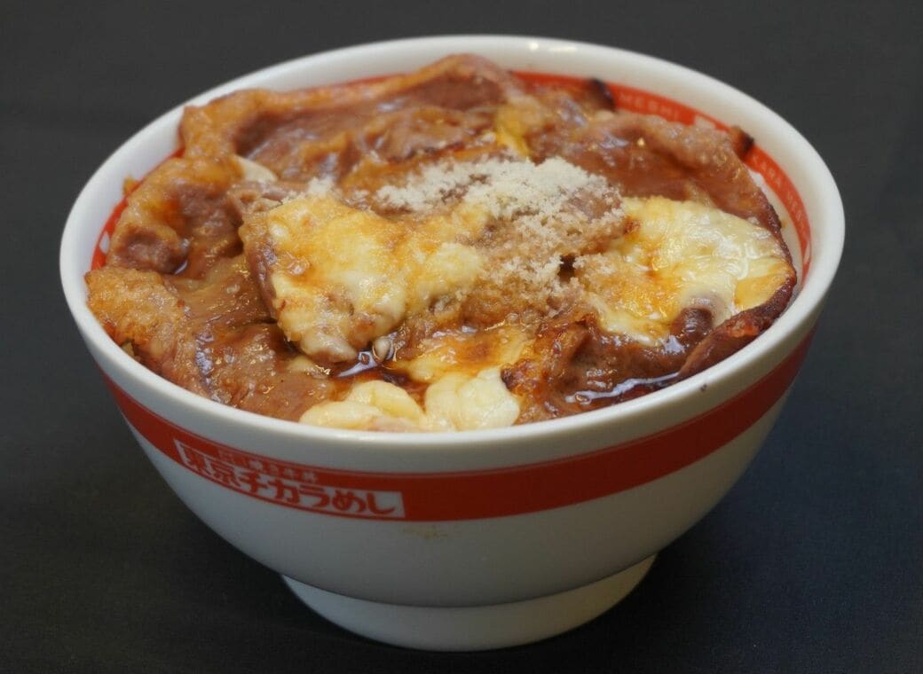 チーズ焼き牛丼