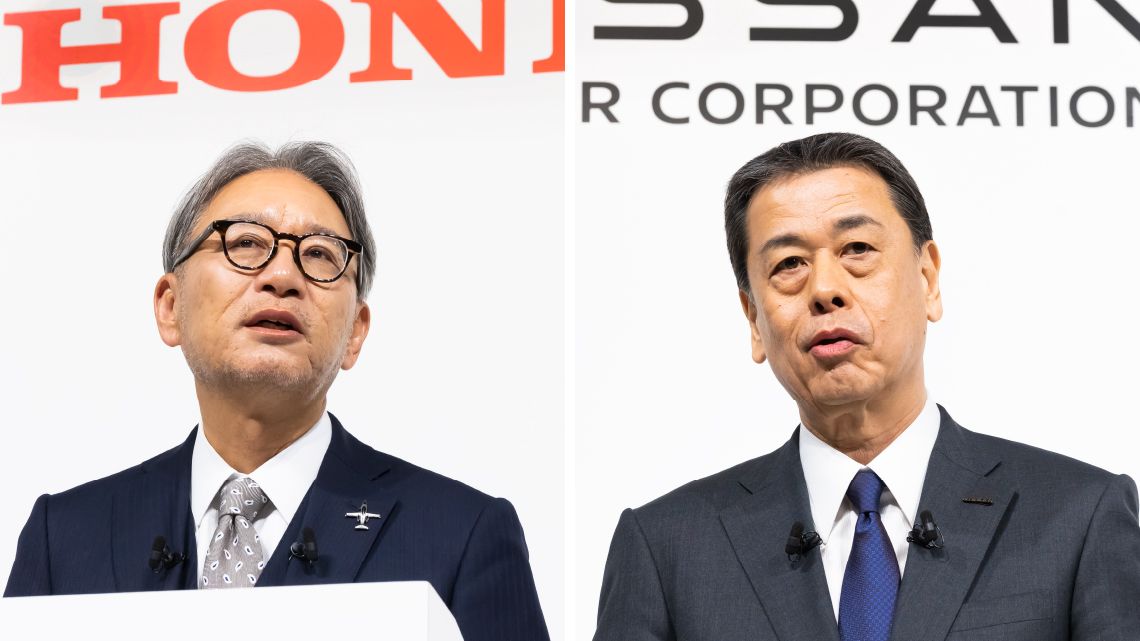 ホンダの三部社長と日産の内田社長