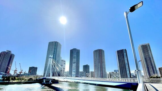 東雲のタワマン群
