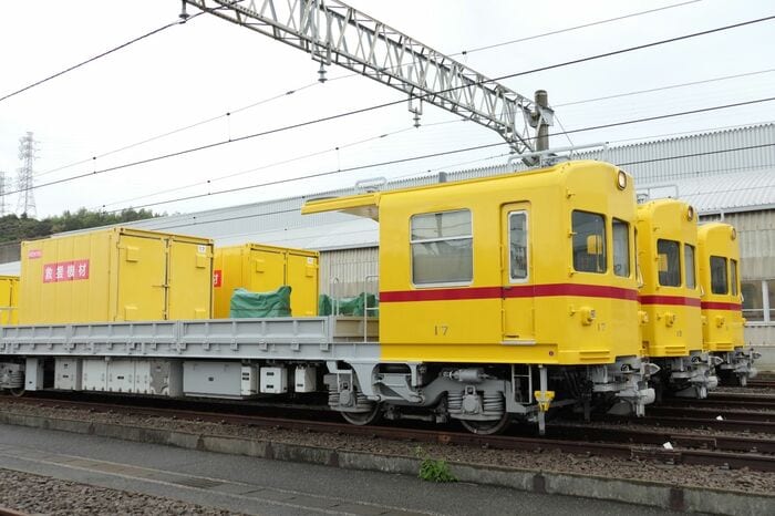 側面からみた3本のデト