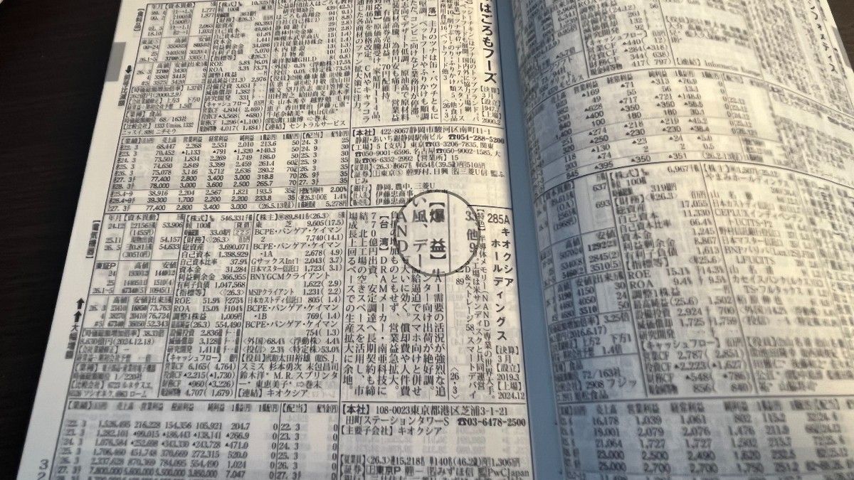 過去18年間で登場1回！四季報｢超ニッチ見出し｣の顔ぶれ｜会社四季報 