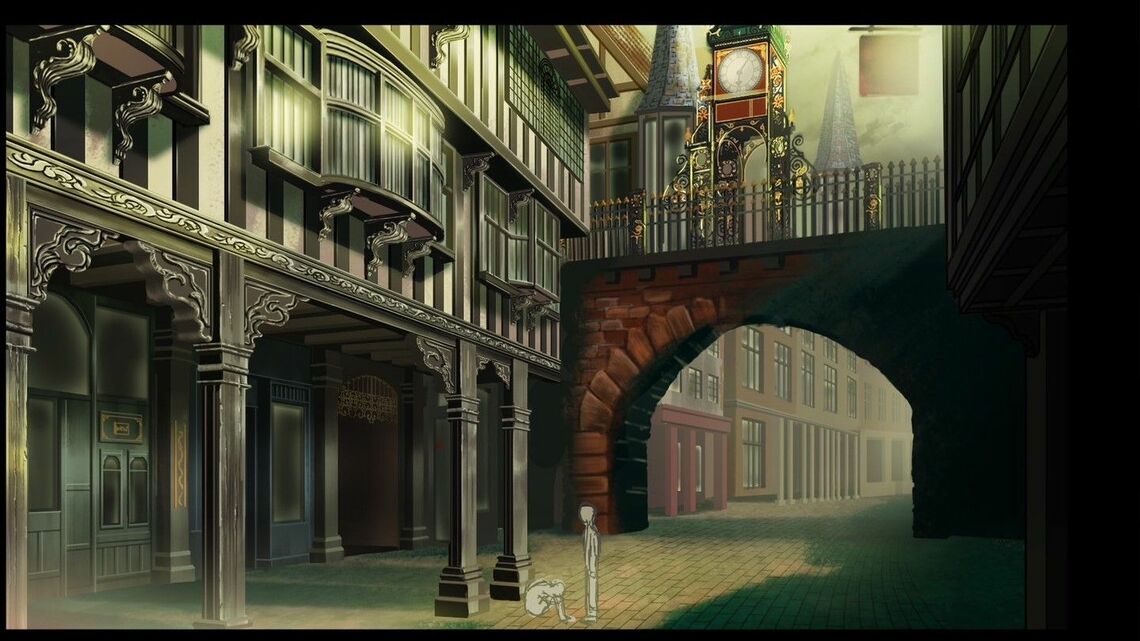  PHYO PHYOさんの描いた背景画。細部に至るまで緻密に書き込まれている（画・PHYO PHYOさん） 