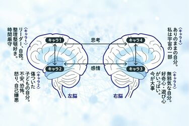 左脳の機能失った脳科学者が発見､凄い脳の使い方 4つのキャラを