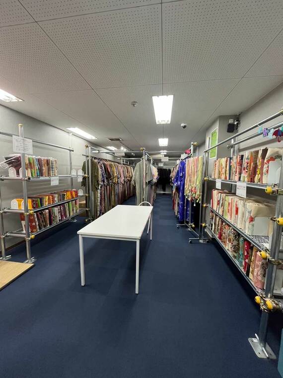 KIMONO mujinの売り場
