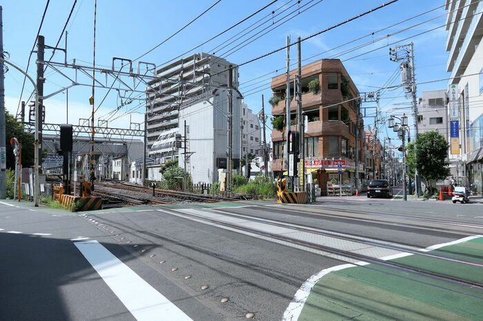 中板橋の第21号踏切