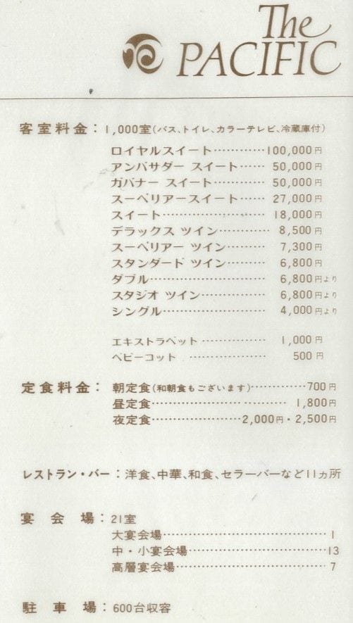 上棟式時の料金表