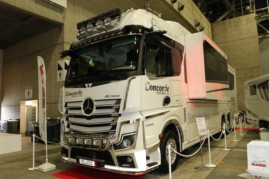 Concorde Centurion 1200 GSTのディテールや情報（筆者撮影）