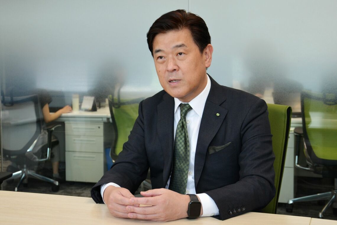 太陽HDの佐藤社長Source: Bloomberg