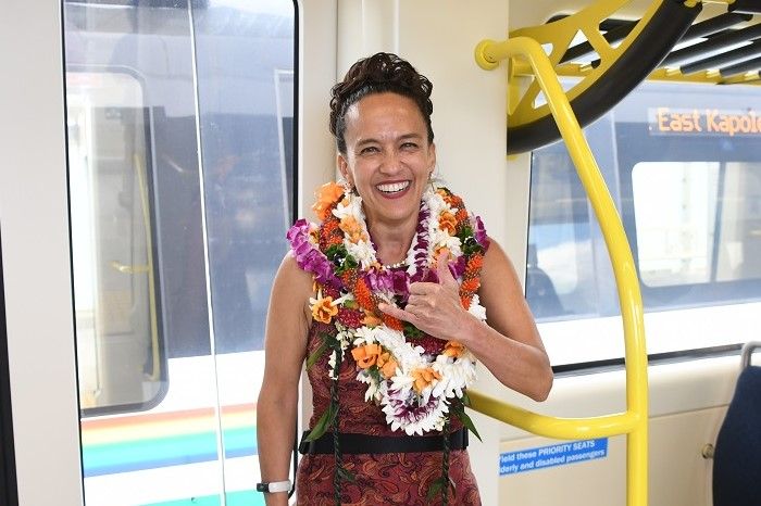 HARTのカヒキナCEO（記者撮影）