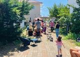 夏にはBBQしながら交流を深めたことも（写真提供／ホシノマチ団地）