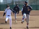 慶應高校での対面練習会