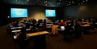 「探究・校務改革支援サービス体験会」では、セミナーやトークセッションも開催される（画像は、過去に開催された「学校活動支援サービス体験＆研修会」にて撮影）