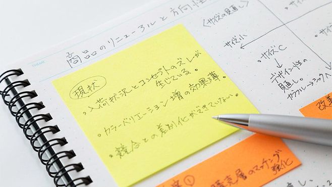 ｢付箋＋ノート｣で仕事がいっきに速くなる