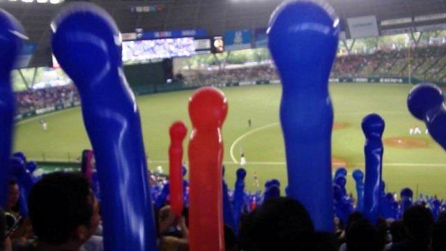 ラッキーセブンのジェット風船