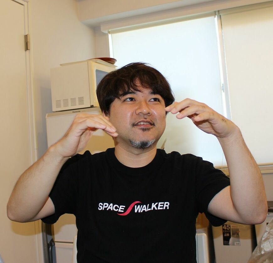 「今このタイミングで大事なこと」を訴えるCEOの眞鍋さん（撮影：河野博子）