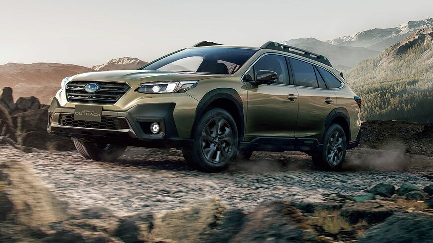 新型レガシィ アウトバックX-BREAK EXのスタイリング（写真：SUBARU）