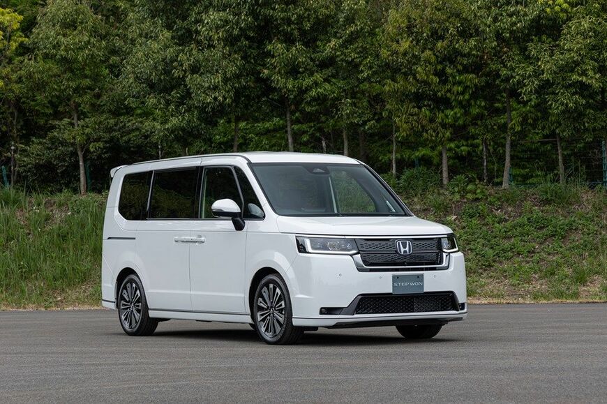 ホンダの新型ステップワゴン（東洋経済オンライン編集部撮影）